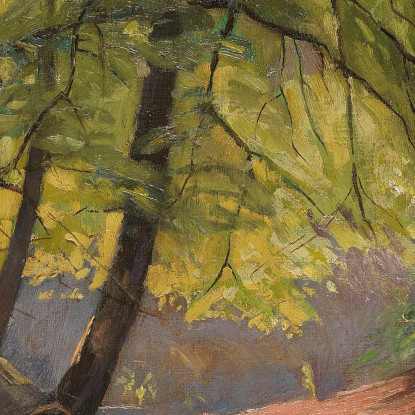 Gita In Barca Nello Spreewald Edward Theodore Compton etc40 quadro stampato su tela