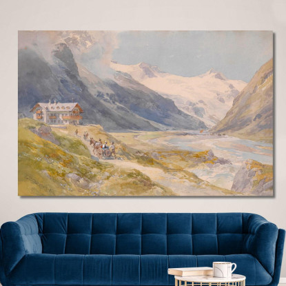 Pasterze Edward Theodore Compton etc50 quadro stampato su tela