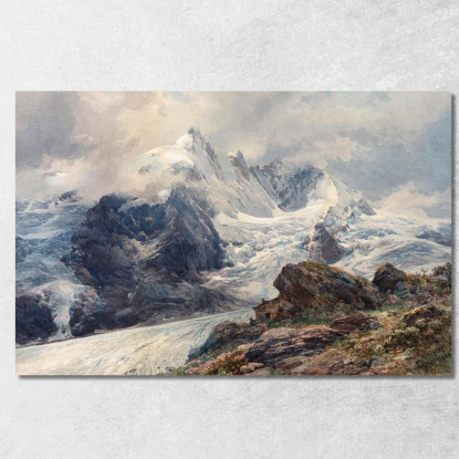 Il Grossglockner Edward Theodore Compton etc55 quadro stampato su tela