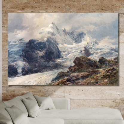 Il Grossglockner Edward Theodore Compton etc55 quadro stampato su tela