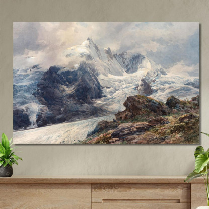 Il Grossglockner Edward Theodore Compton etc55 quadro stampato su tela