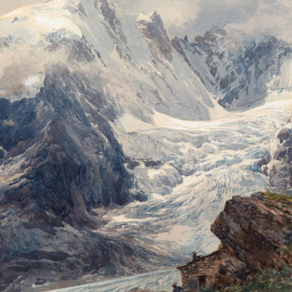 Il Grossglockner Edward Theodore Compton etc55 quadro stampato su tela