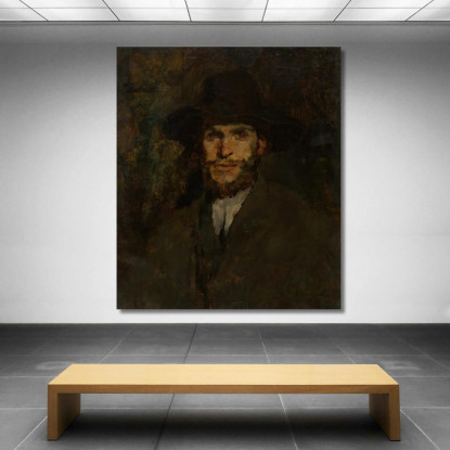 J. Frank Currier Frank Duveneck fdu5 quadro stampato su tela