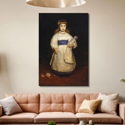 Mary Cabot Wheelwright Frank Duveneck fdu10 quadro stampato su tela