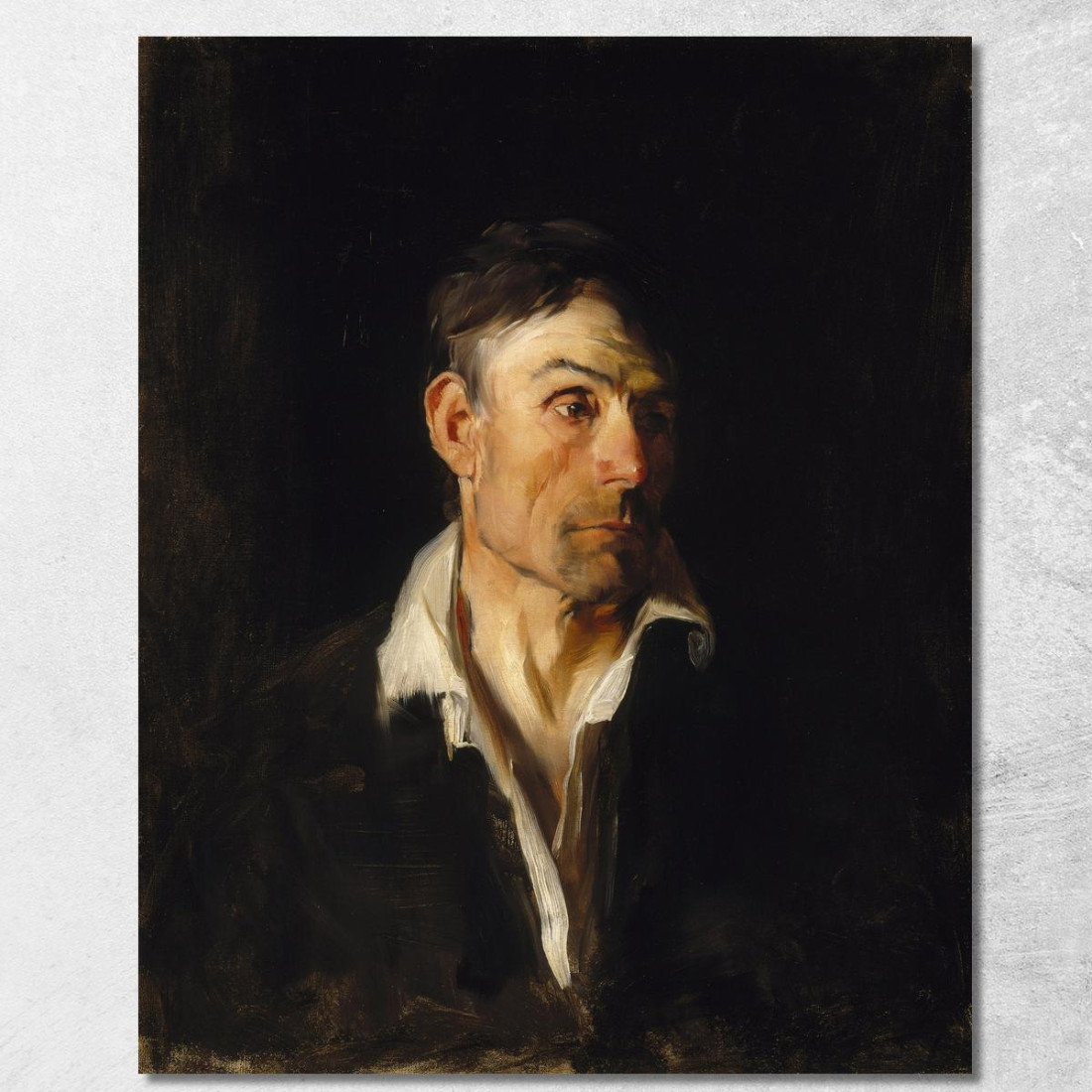 Ritratto Di Un Uomo – Richard Creifelds Frank Duveneck fdu14 quadro stampato su tela
