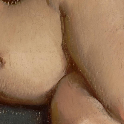 Nudo Disteso Frank Duveneck fdu18 quadro stampato su tela