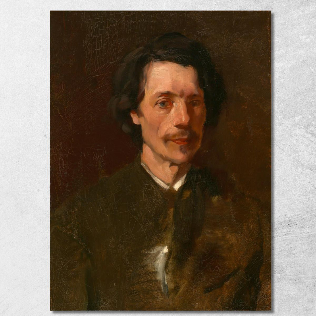 Walter Shirlaw Frank Duveneck fdu27 quadro stampato su tela