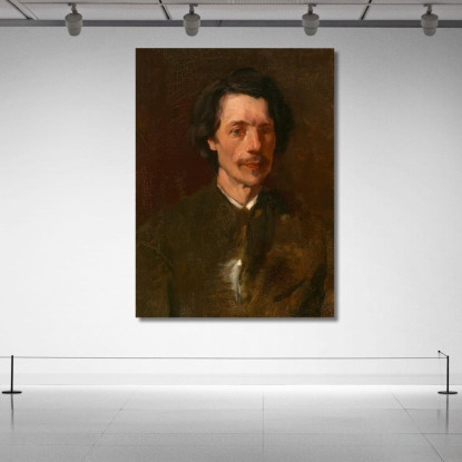 Walter Shirlaw Frank Duveneck fdu27 quadro stampato su tela