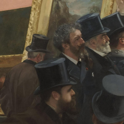 Una Sessione Della Giuria Di Pittura Henri Gervex hgr1 quadro stampato su tela