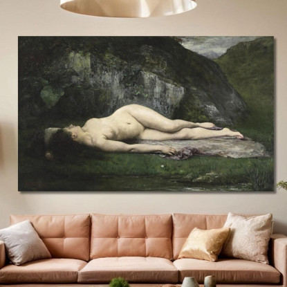 Una Bagnante Dormiente Henri Gervex hgr2 quadro stampato su tela