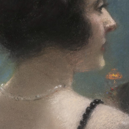 Una Dama Elegante Henri Gervex hgr3 quadro stampato su tela