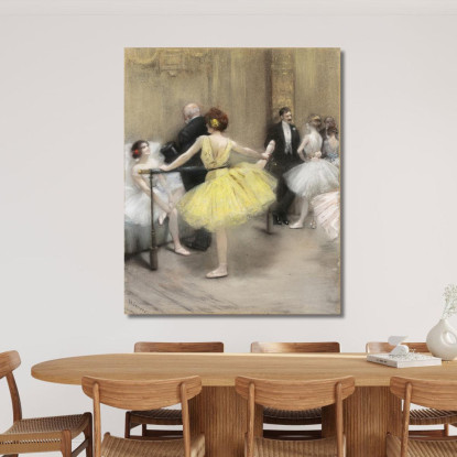Ballerine Henri Gervex hgr6 quadro stampato su tela