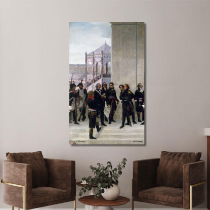 Giorno Della Federazione 1790 - La Convenzione 1792 Henri Gervex hgr11 quadro stampato su tela