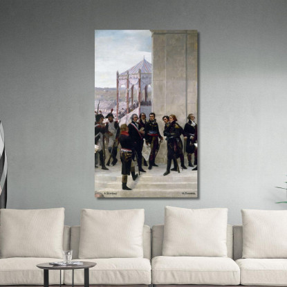 Giorno Della Federazione 1790 - La Convenzione 1792 Henri Gervex hgr11 quadro stampato su tela