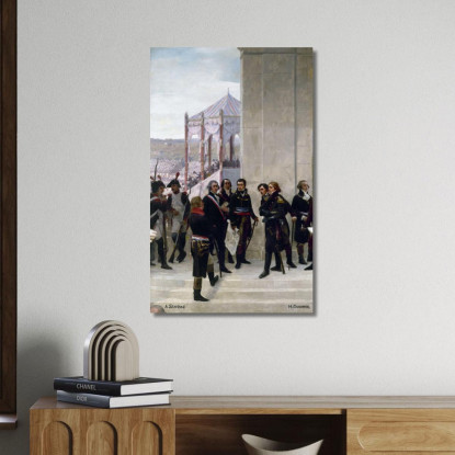 Giorno Della Federazione 1790 - La Convenzione 1792 Henri Gervex hgr11 quadro stampato su tela