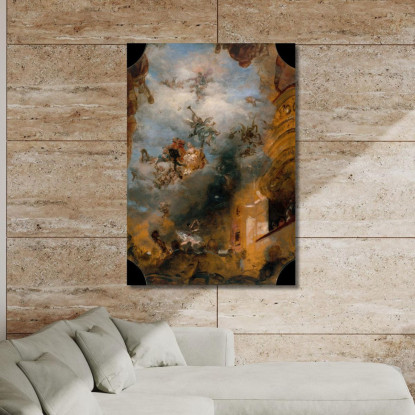 La Musica Attraverso I Secoli Henri Gervex hgr16 quadro stampato su tela