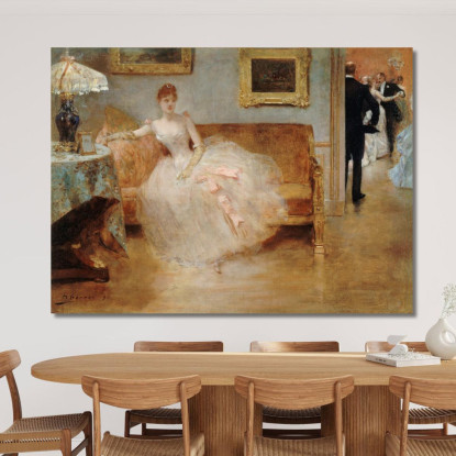 Il Ballo Henri Gervex hgr19 quadro stampato su tela