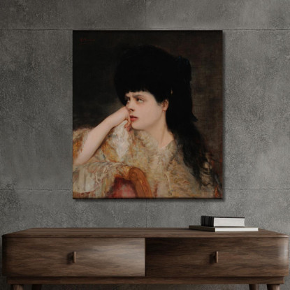 L'Attesa Tradita Henri Gervex hgr23 quadro stampato su tela