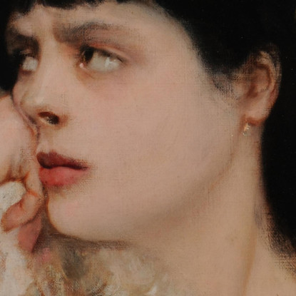 L'Attesa Tradita Henri Gervex hgr23 quadro stampato su tela