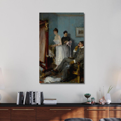 Nana Henri Gervex hgr25 quadro stampato su tela