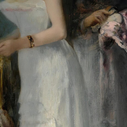 Nana Henri Gervex hgr25 quadro stampato su tela