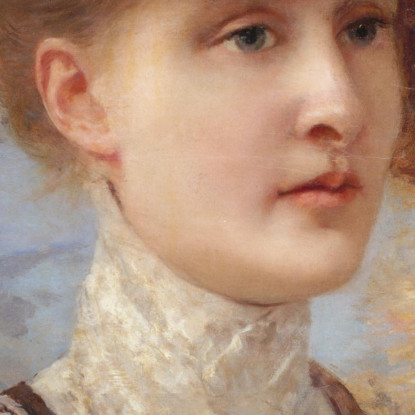 Ritratto Di Madame De Lorgeril Henri Gervex hgr29 quadro stampato su tela