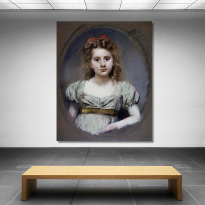 Ritratto Di Mlle Suzanne Malvesin A 12 Anni Henri Gervex hgr30 quadro stampato su tela