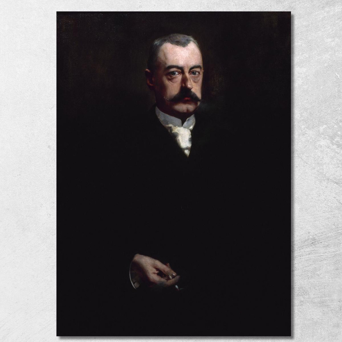 Ritratto Di Pierre Waldeck-Rousseau (1846-1904) Uomo Politico Henri Gervex hgr31 quadro stampato su tela