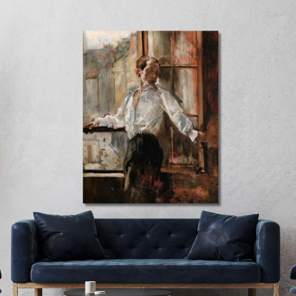 Rolla Henri Gervex hgr32 quadro stampato su tela