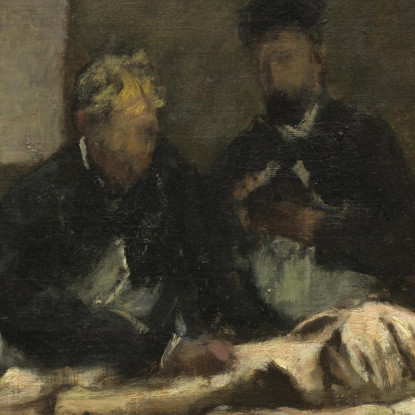 Studio Per Autopsy At The Hôtel-Dieu Henri Gervex hgr34 quadro stampato su tela
