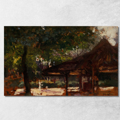 Studio Per Le Cercle De L'Île De Puteaux 3 Henri Gervex hgr40 quadro stampato su tela