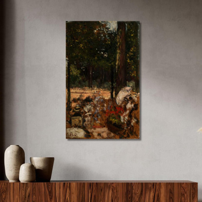 Studio Per Le Cercle De L'Île De Puteaux Henri Gervex hgr41 quadro stampato su tela