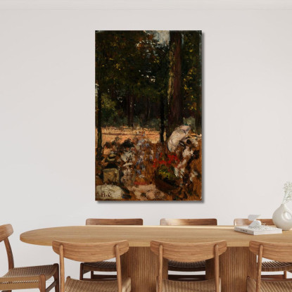 Studio Per Le Cercle De L'Île De Puteaux Henri Gervex hgr41 quadro stampato su tela