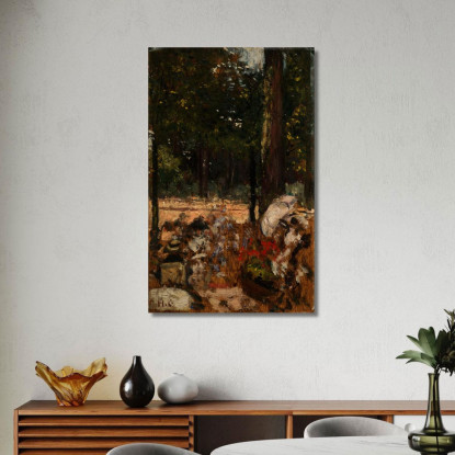 Studio Per Le Cercle De L'Île De Puteaux Henri Gervex hgr41 quadro stampato su tela