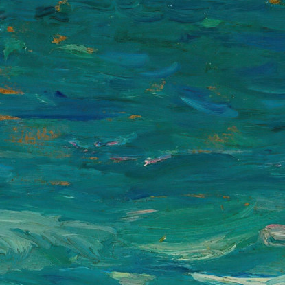 Al Bordo Del Mare Henri Martin hmt1 quadro stampato su tela