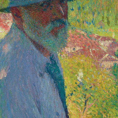 Autoritratto A La Bastide-Du-Vert Henri Martin hmt2 quadro stampato su tela