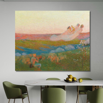 Pastore E Le Sue Tre Muse Henri Martin hmt9 quadro stampato su tela