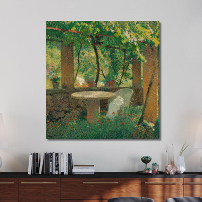 Viale Alberato Henri Martin hmt15 quadro stampato su tela