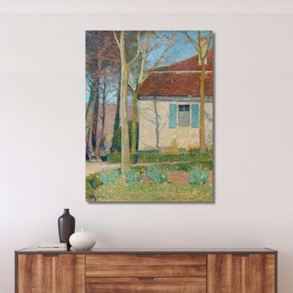 Angolo Di Una Casa Henri Martin hmt19 quadro stampato su tela