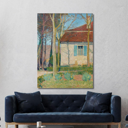 Angolo Di Una Casa Henri Martin hmt19 quadro stampato su tela