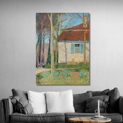 Angolo Di Una Casa Henri Martin hmt19 quadro stampato su tela