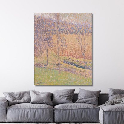 Nella Nebbia Henri Martin hmt23 quadro stampato su tela