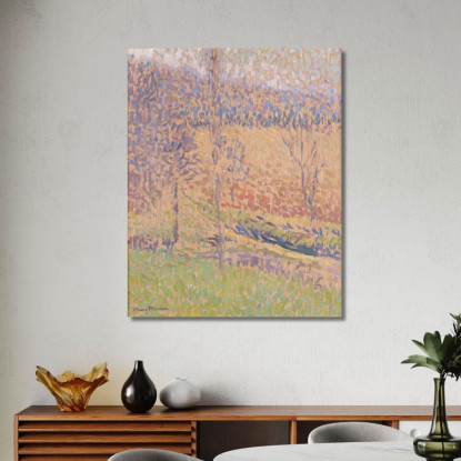 Nella Nebbia Henri Martin hmt23 quadro stampato su tela