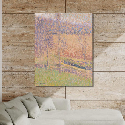 Nella Nebbia Henri Martin hmt23 quadro stampato su tela