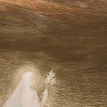 Dante Incontra Beatrice Henri Martin hmt24 quadro stampato su tela