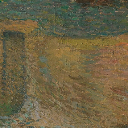 Ultimi Raggi Una Fattoria Nel Lot Henri Martin hmt25 quadro stampato su tela