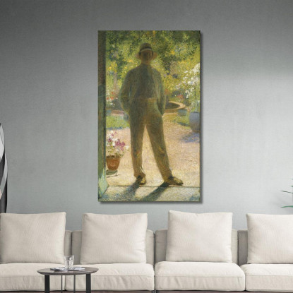 Jacques Martin-Ferrières A Marquayrol Henri Martin hmt29 quadro stampato su tela