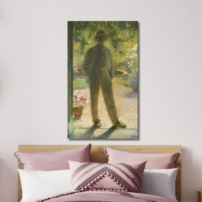 Jacques Martin-Ferrières A Marquayrol Henri Martin hmt29 quadro stampato su tela