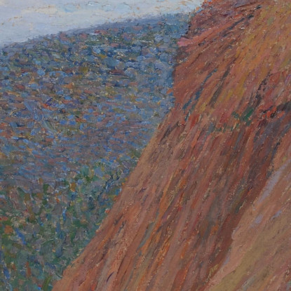 Giovane Ragazza Seduta Henri Martin hmt32 quadro stampato su tela