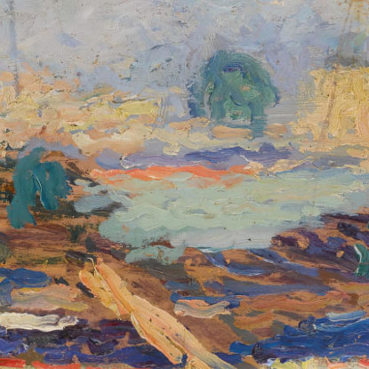 La Barca Henri Martin hmt33 quadro stampato su tela